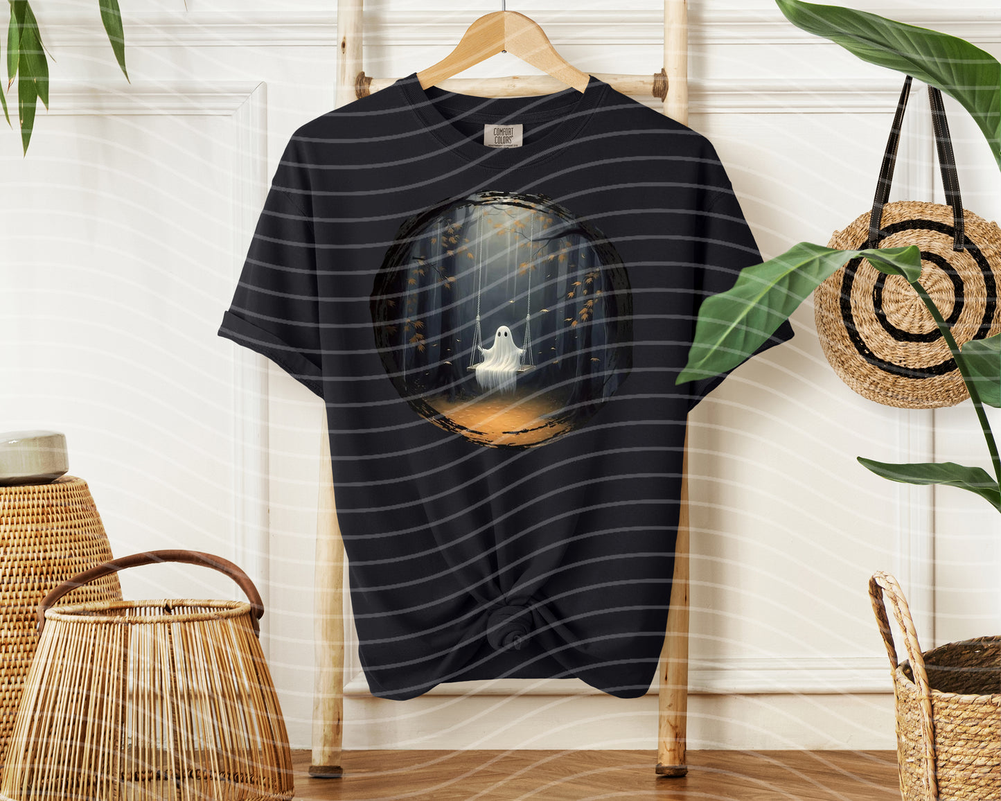 Ghost on Swing Graphic Tee