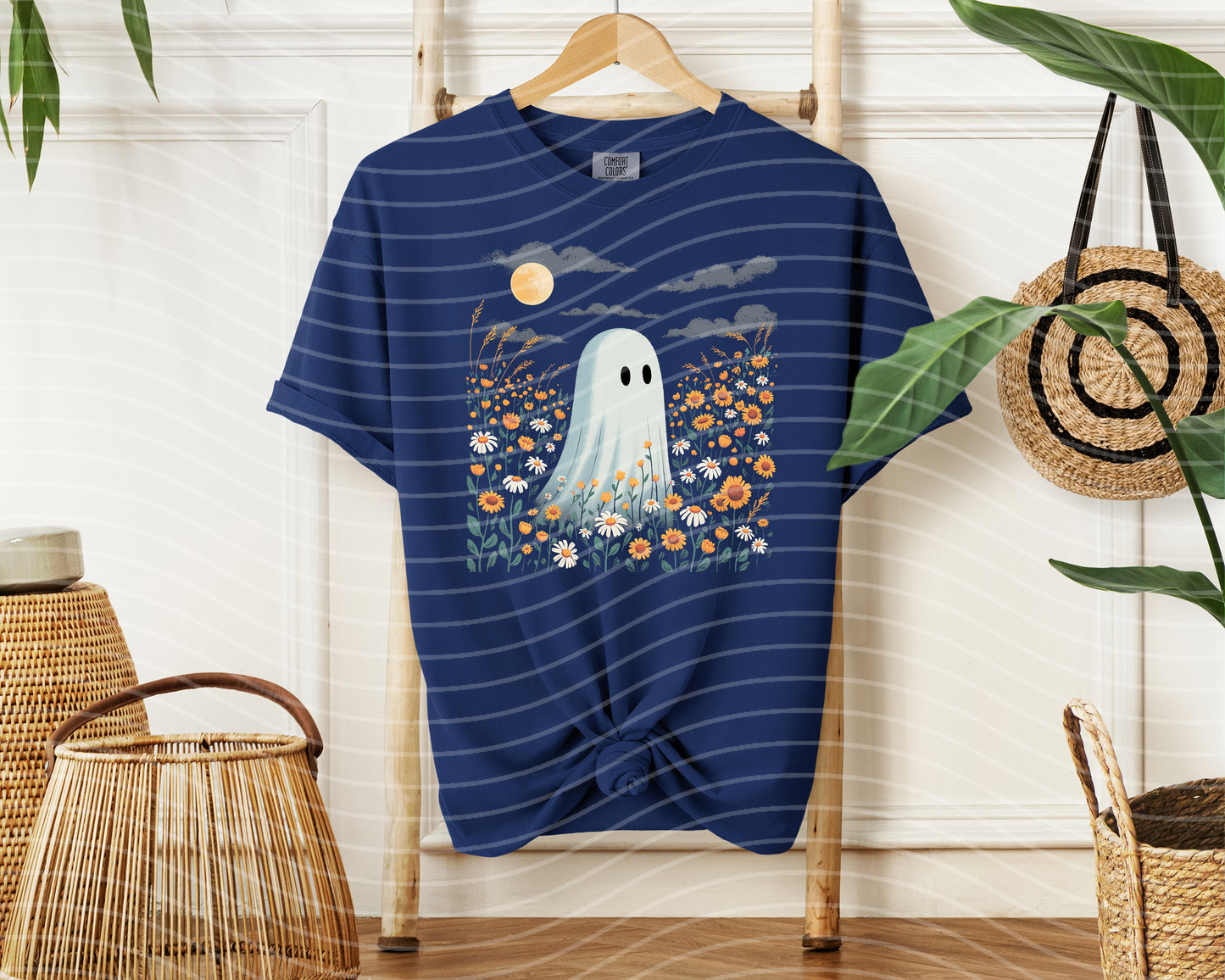 Floral Ghost Graphic Tee