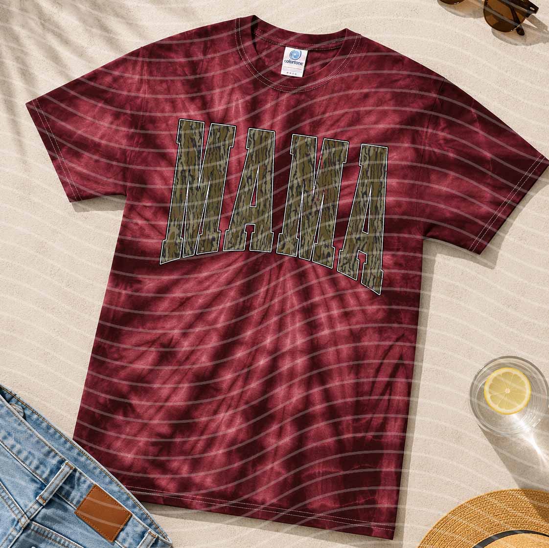 Camo Mama Graphic Tee