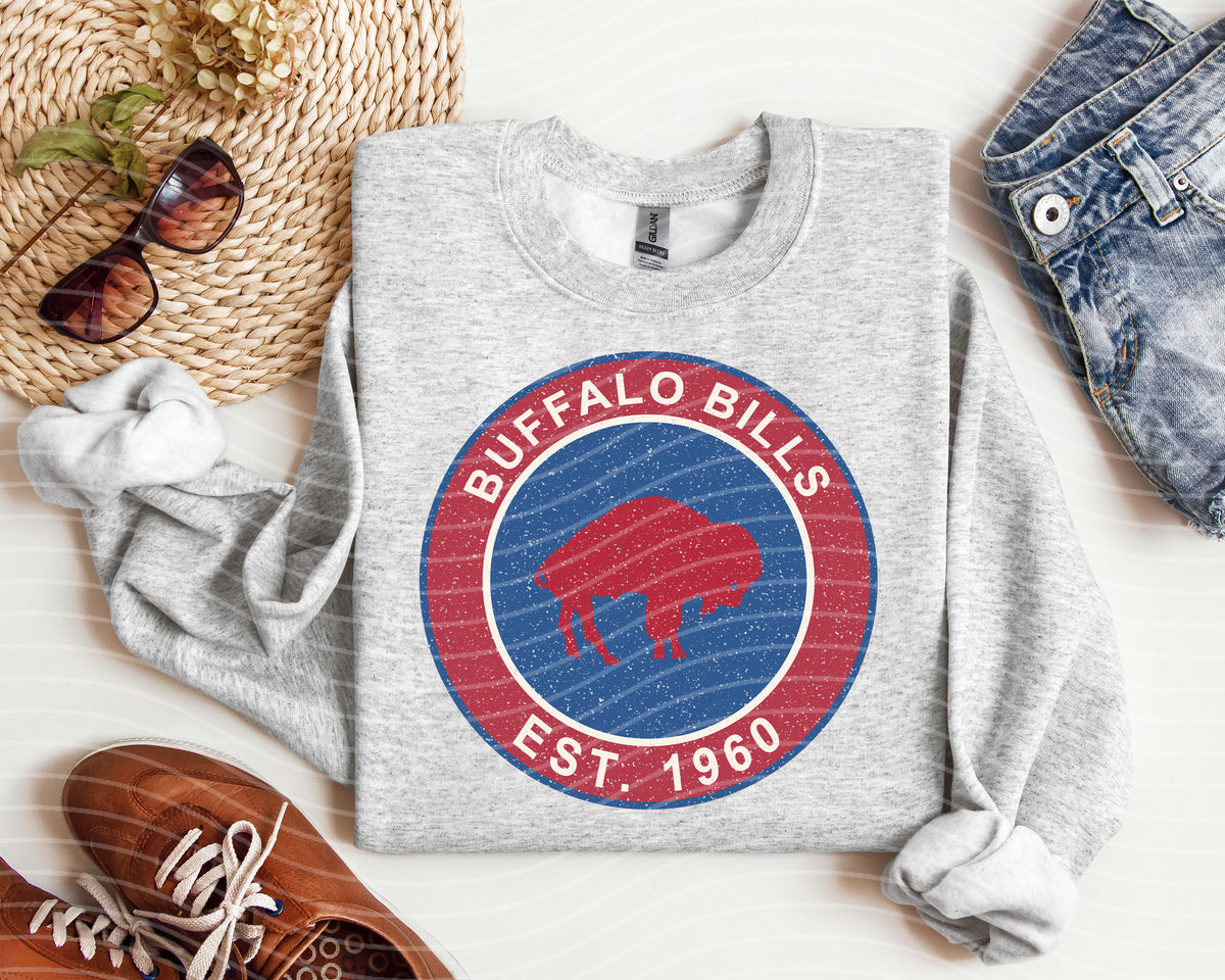 Bills Retro Stamp Graphic Tee