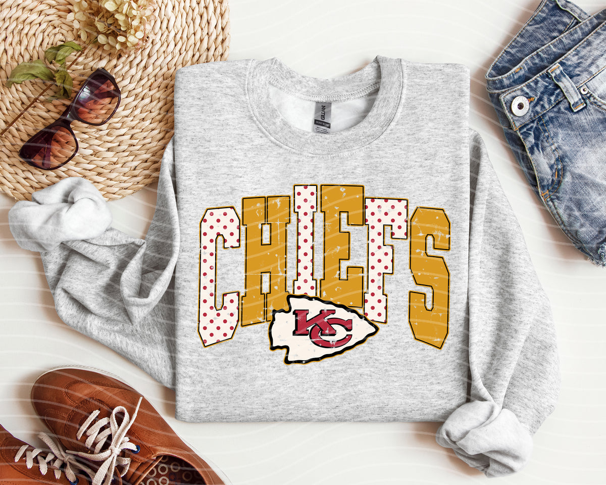 Chiefs Dotted Graphic Tee