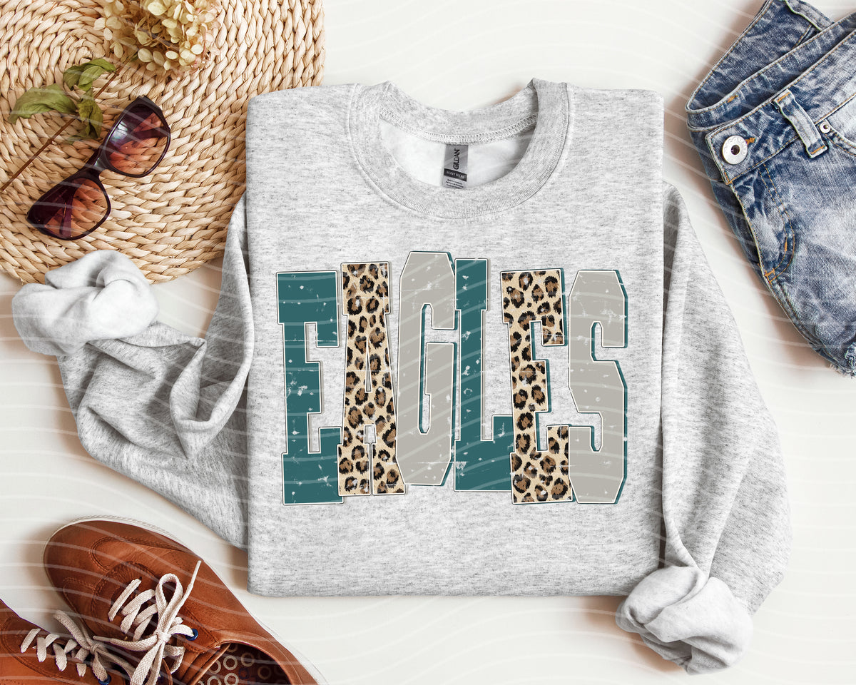 Eagles Leopard Graphic Tee