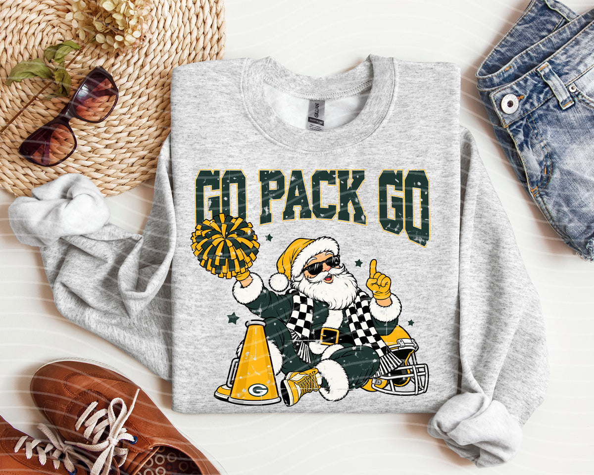 Go Pack Go Santa Graphic Tee