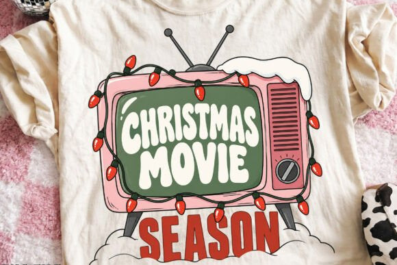 Christmas Movie Season Graphic Tee