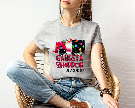 Gangsta Shopper Graphic Tee