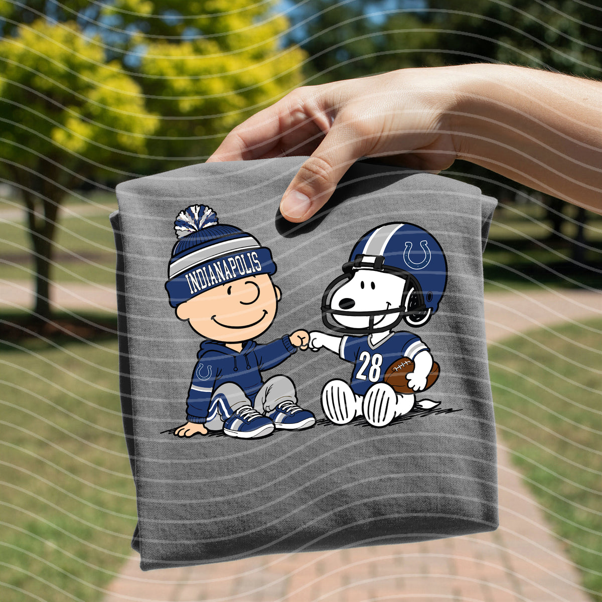 Colts Snoopy Graphic Tee