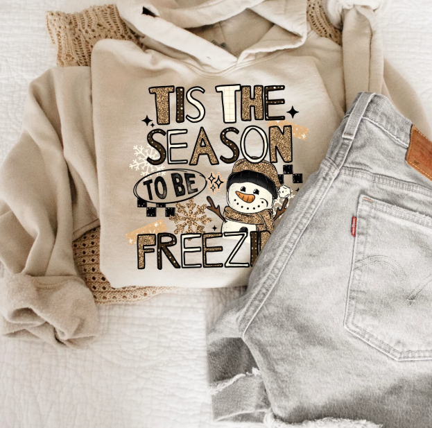 Tis the Season to Be Freezin Graphic Tee
