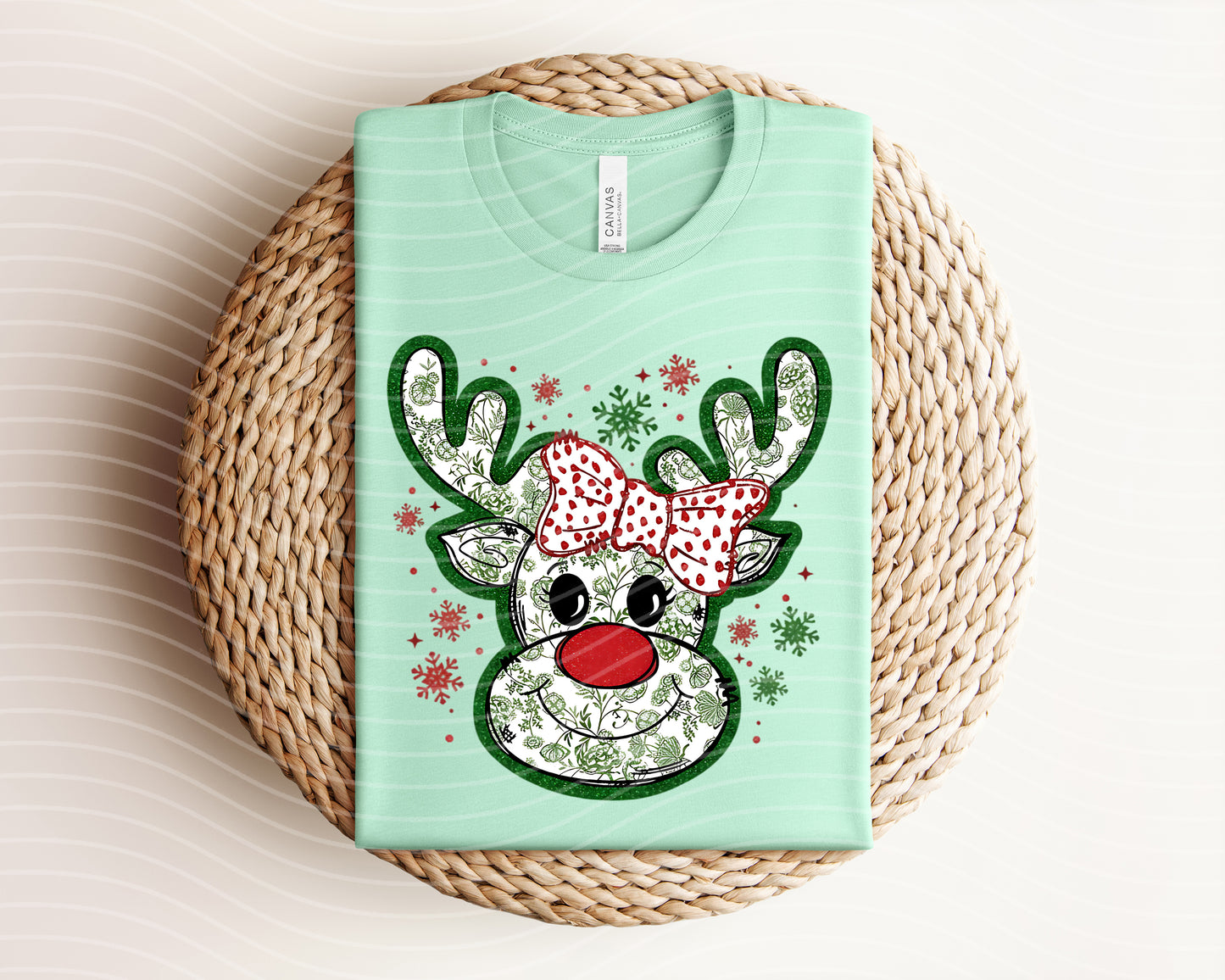Coquette Reindeer Graphic Tee