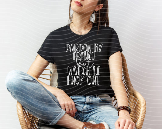 Pardon My French Graphic Tee