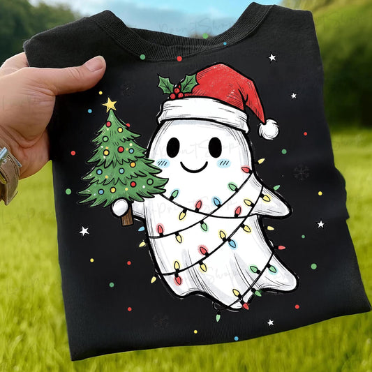 Christmas Ghost Graphic Tee