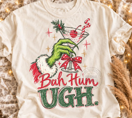 Bah Hum Ugh Graphic Tee