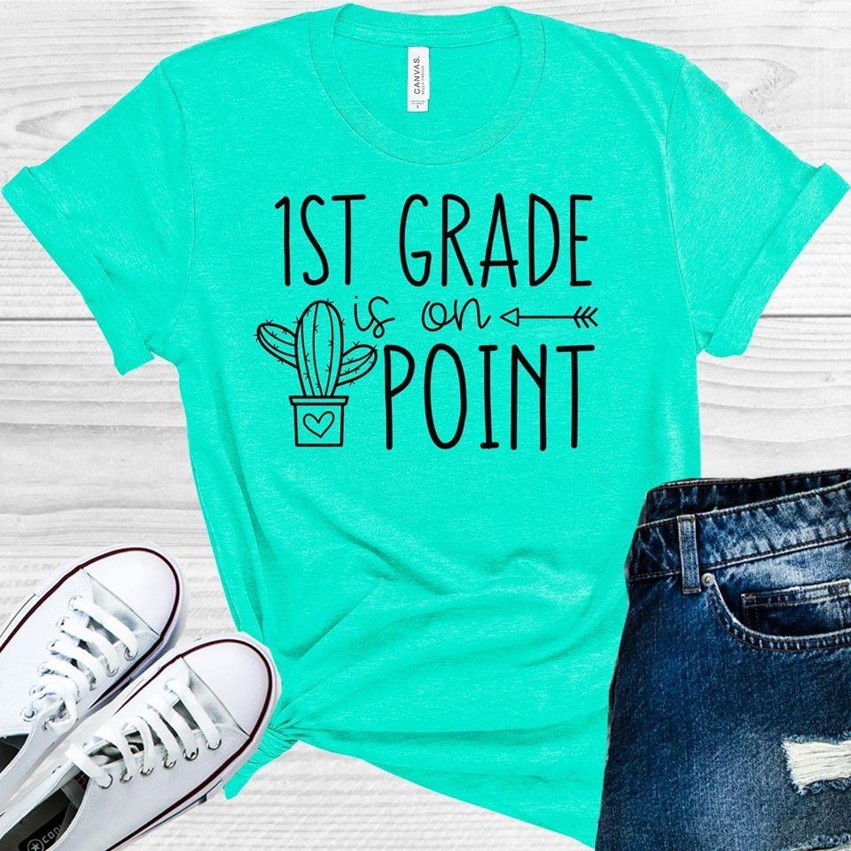 Grade On Point Cactus Customized Graphic Tee Graphic Tee