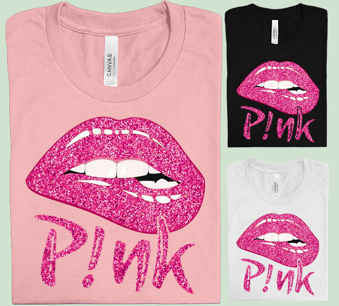 Pink Graphic Tee