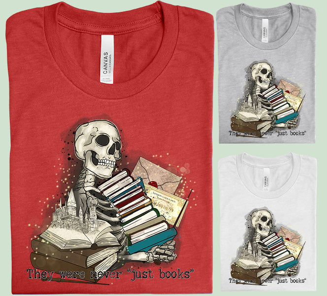 They Were Never Just Books Graphic Tee