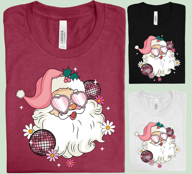 Santa Makes the Whole Place Shimmer Graphic Tee