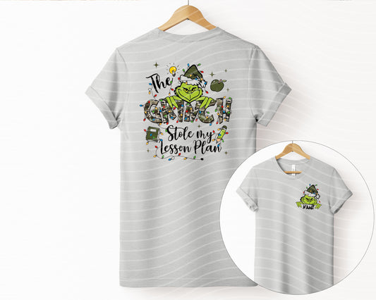 The Mean One Stole My Lesson Plan Graphic Tee