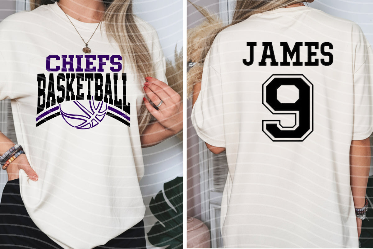 Team Basketball Graphic Tee
