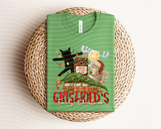 Griswold's Family Christmas Graphic Tee