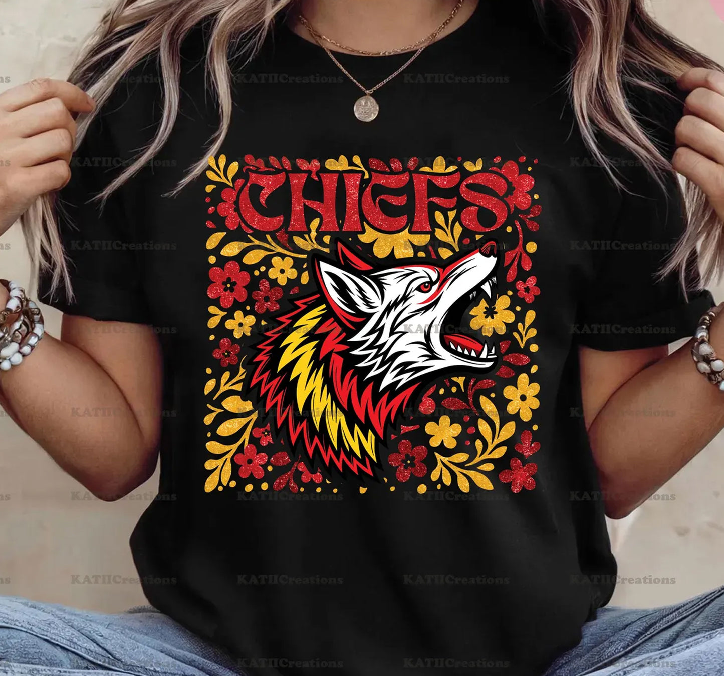 Chiefs Floral Graphic Tee