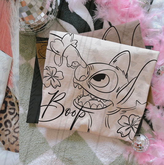 Boop Stitch Graphic Tee