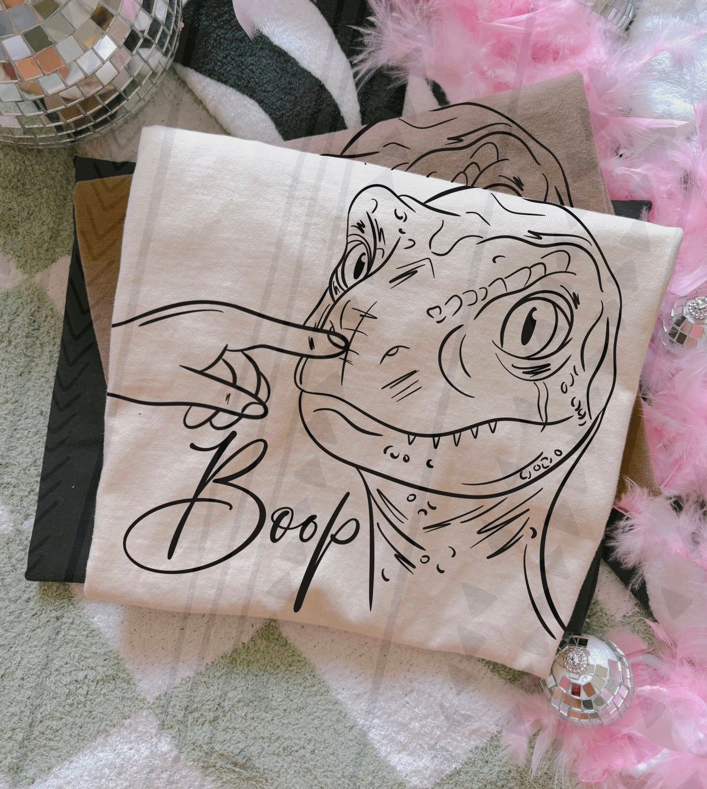 Boop Blue Graphic Tee