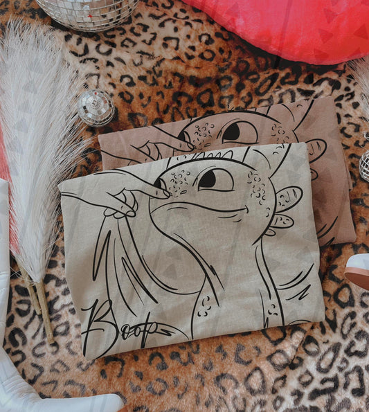 Boop Toothless Graphic Tee