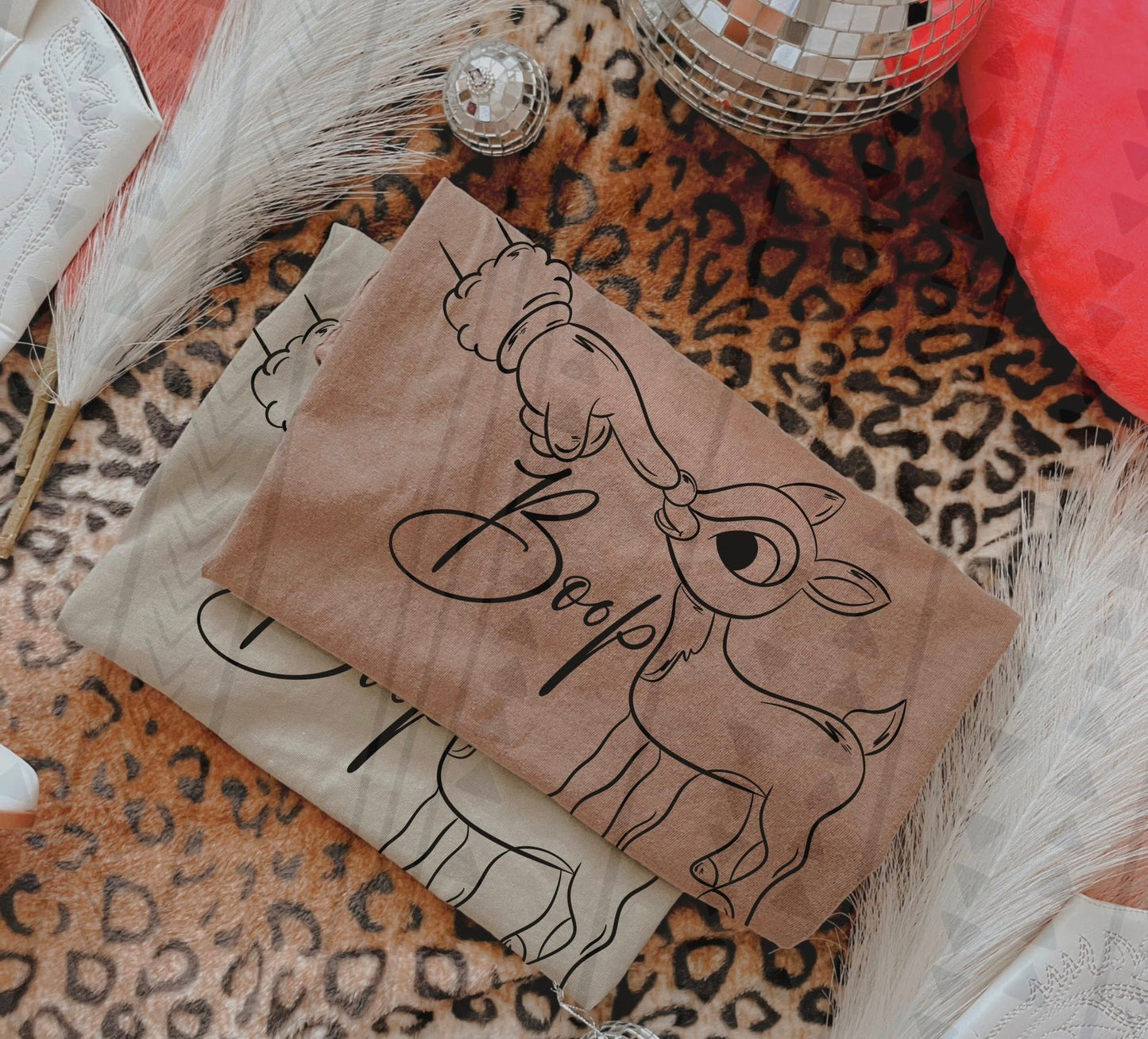 Boop Rudolph Graphic Tee