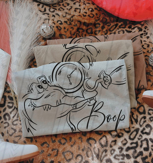 Boop Crocodile Graphic Tee