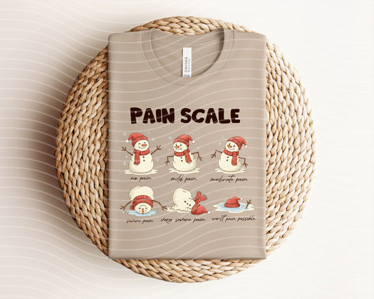 Pain Scale Graphic Tee