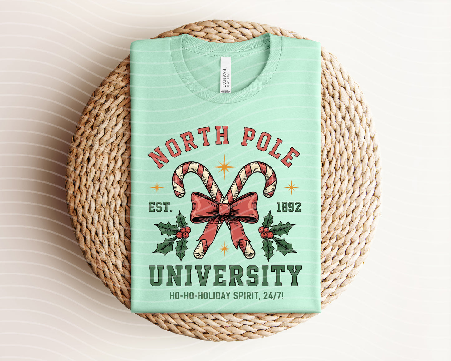 North Pole University Graphic Tee