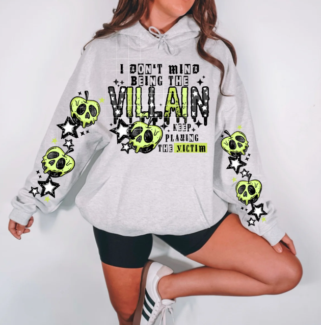 I Don't Mind Being the Villain Graphic Tee