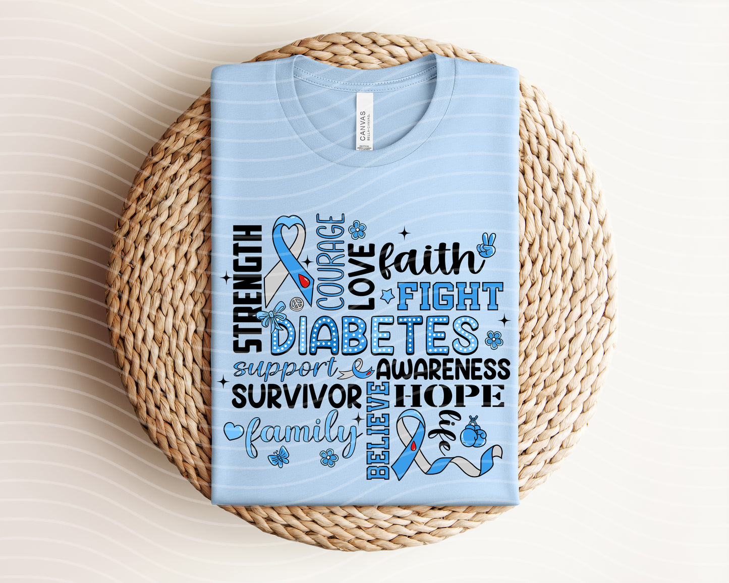 Diabetes Awareness Graphic Tee