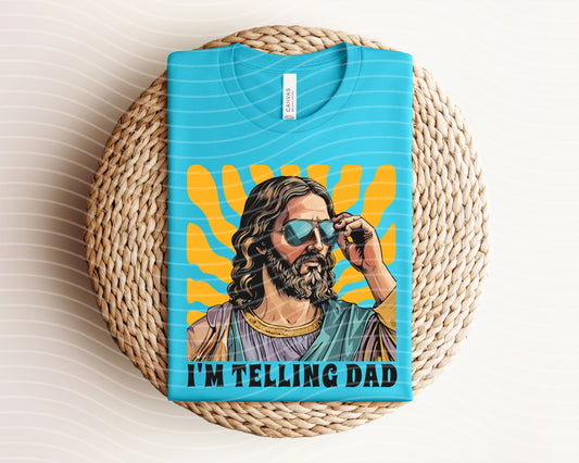 I'm Telling Dad Graphic Tee