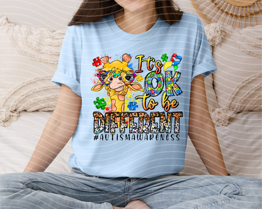 It's Ok to Be Different Graphic Tee