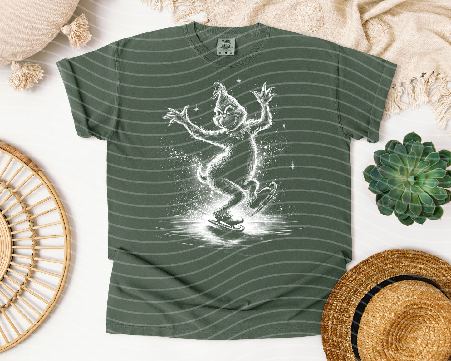 Black and White Mean One Graphic Tee