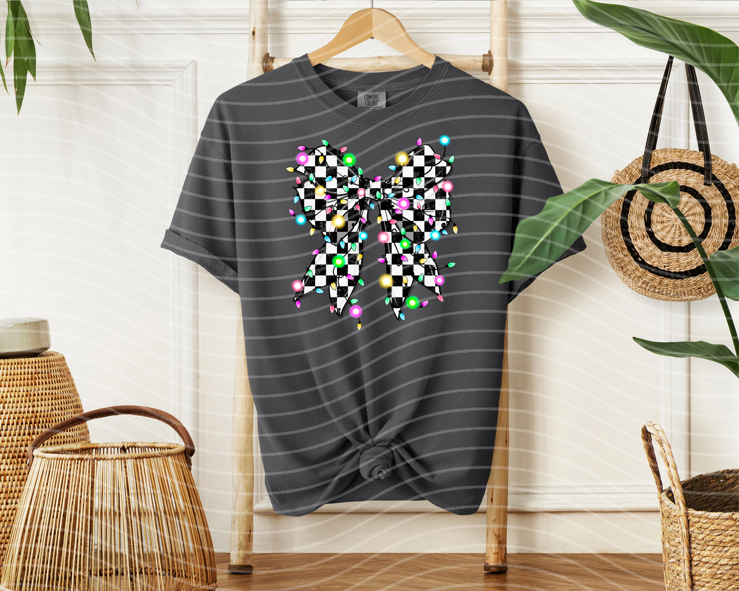 Neon Bow Graphic Tee