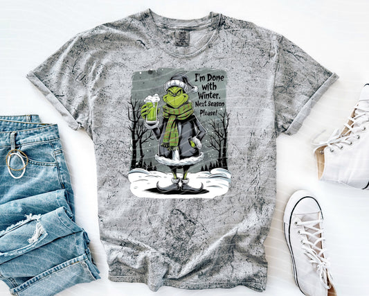 I'm Done with Winter Graphic Tee