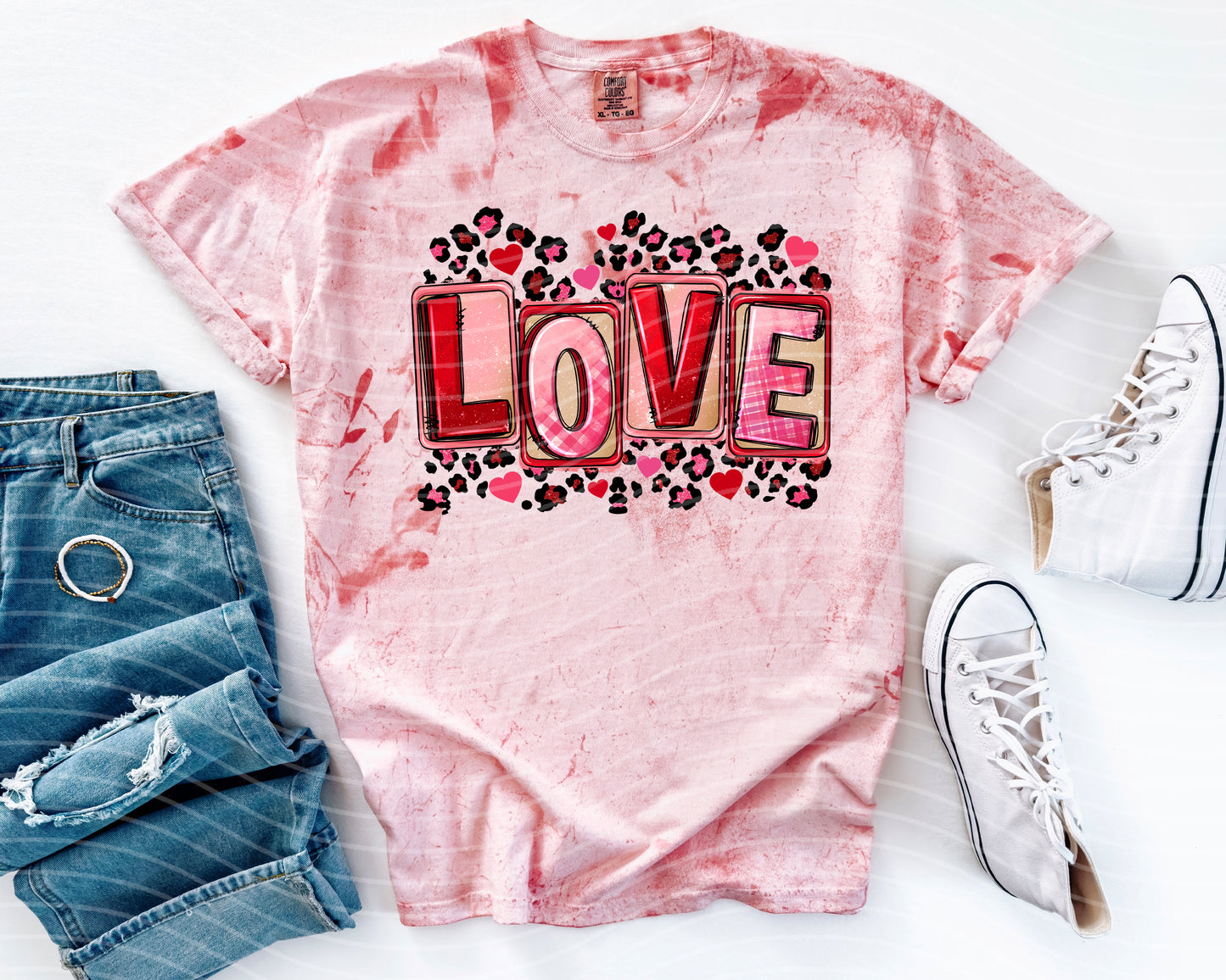 Leopard Love Graphic Tee