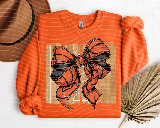Basketball Bow Graphic Tee