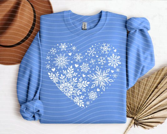 Snowflake Heart Graphic Tee