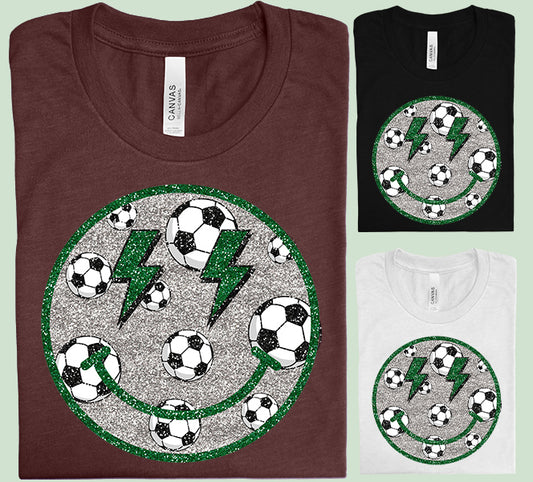 Soccer Face Graphic Tee