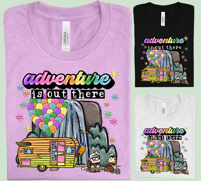 Adventure is Out There Graphic Tee