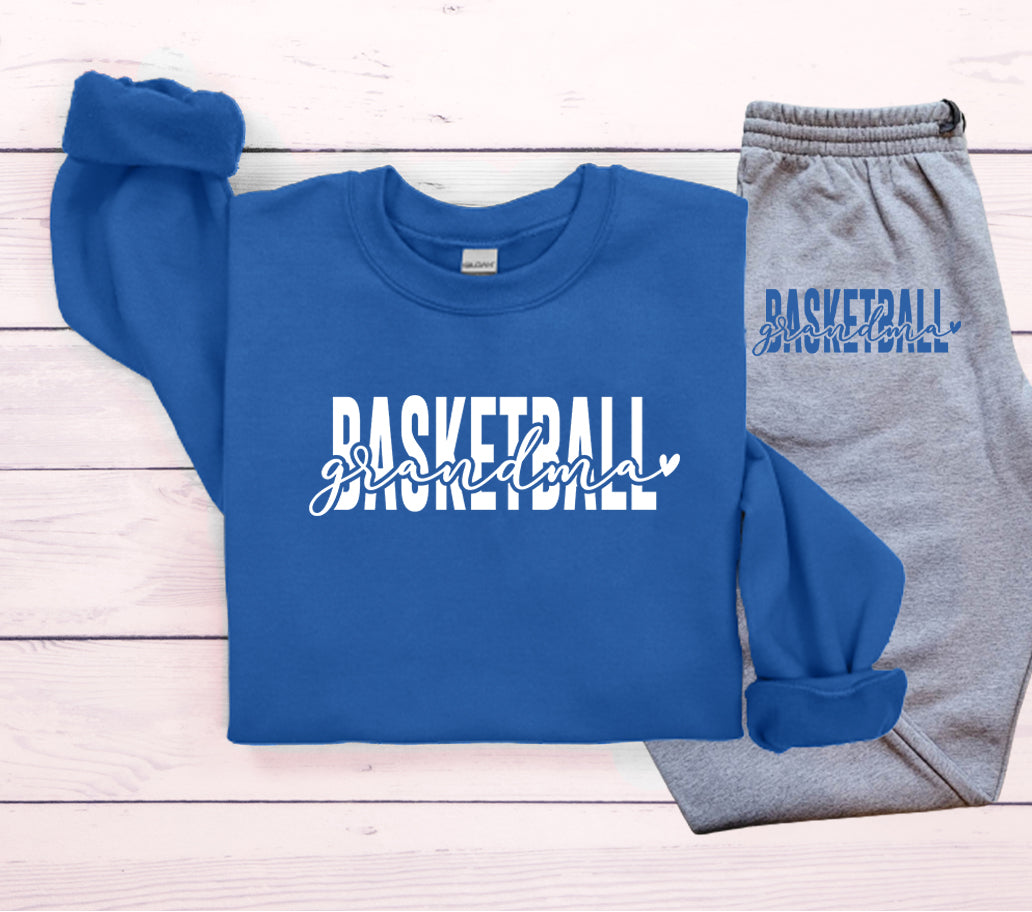 Basketball Grandma Graphic Tee Graphic Tee