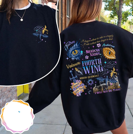 Fourth Wing Graphic Tee