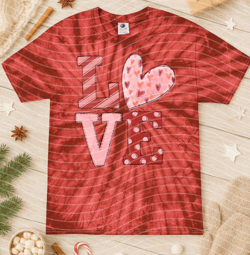 Love Heart Graphic Tee