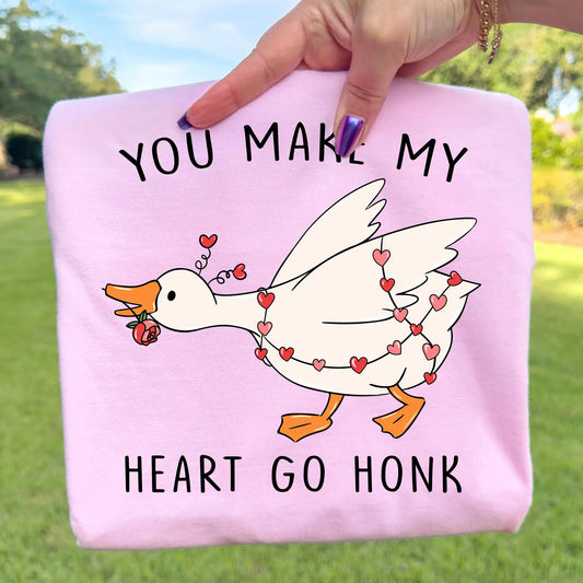 You Make My Heart Go Honk Graphic Tee