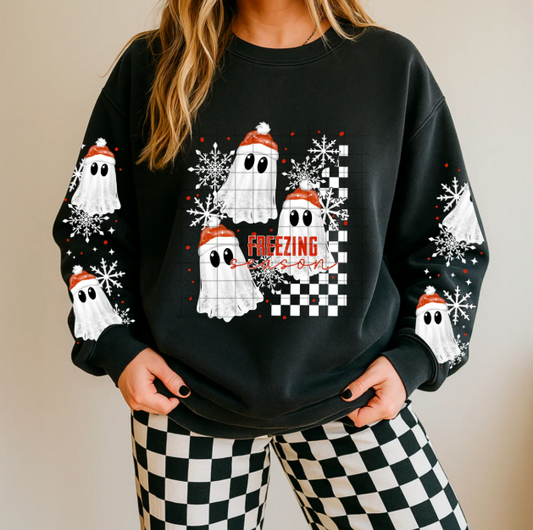 Freezing Season Ghosts Graphic Tee