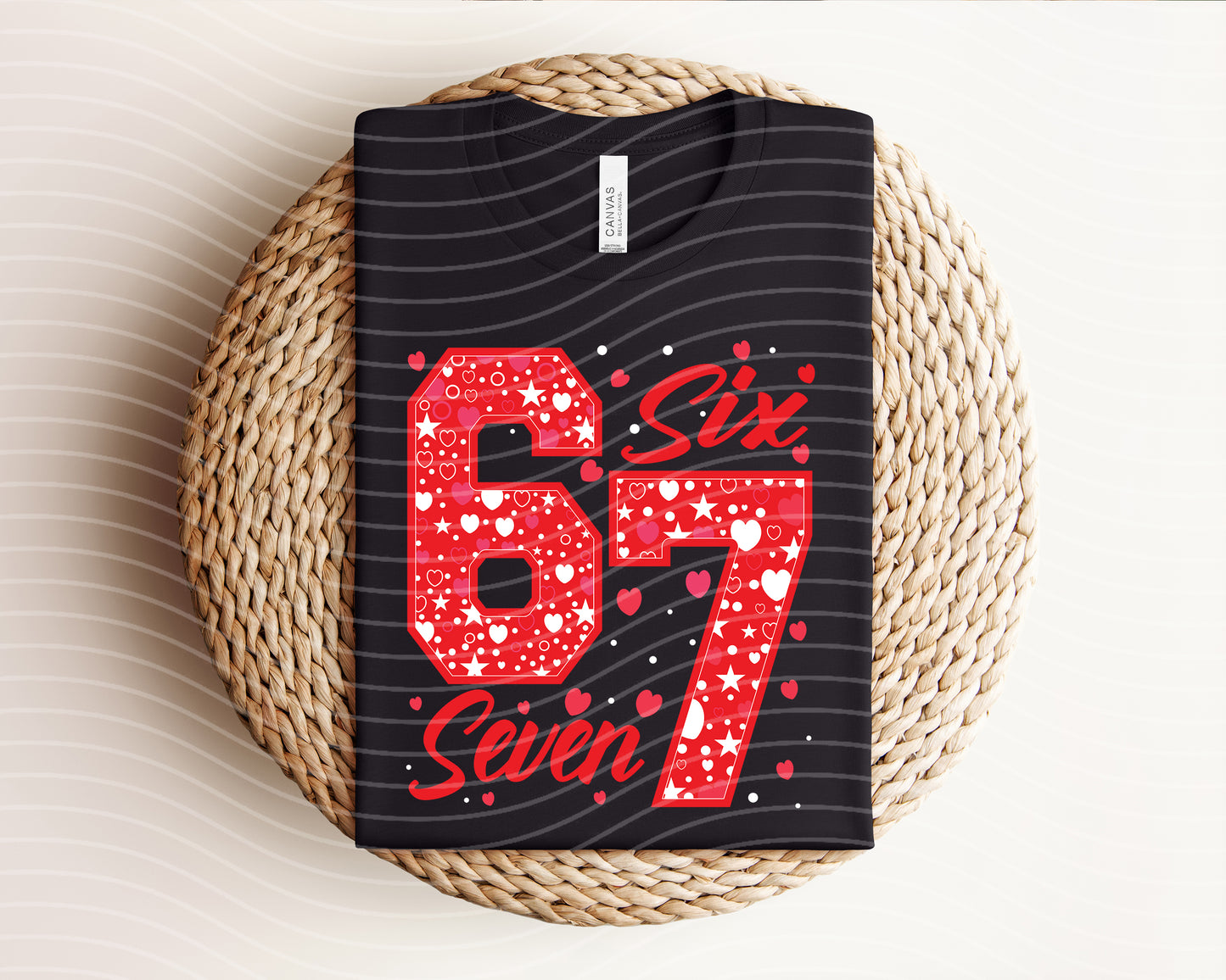 6 7 Love Graphic Tee