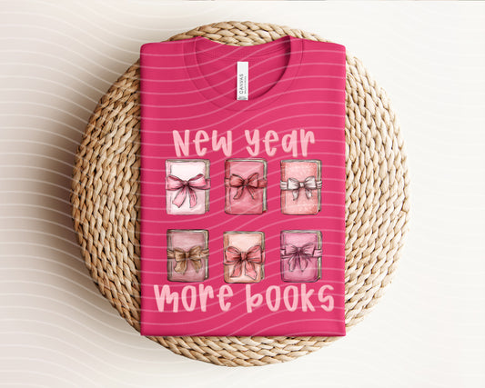 New Year More Books Graphic Tee