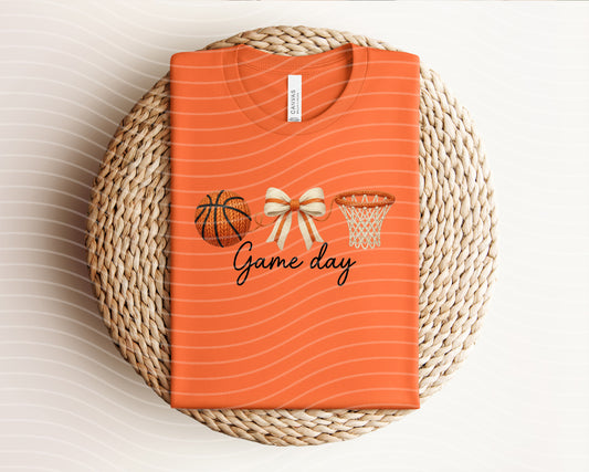 Game Day Basketball Graphic Tee